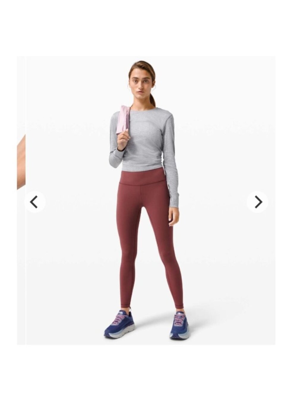 Lululemon Wunder Train High-Rise Tight 25" Woman 10 Savannah Everlux Performance